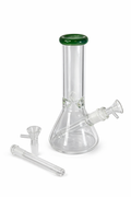 9) 6` In Glass Beaker Bong (5mm
