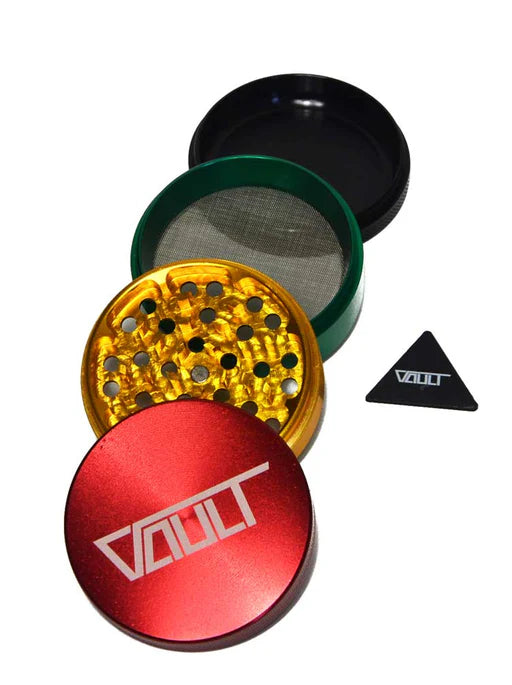 3) VAULT 4-Piece Premium Zinc Alloy Grinder (55 mm)